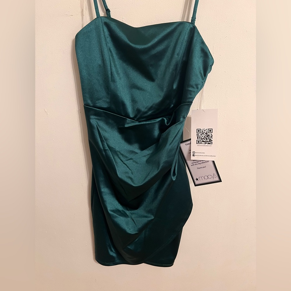 NWT emerald green dress